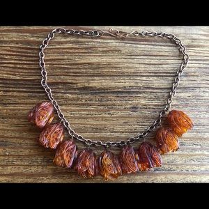 Vintage Rose Necklace